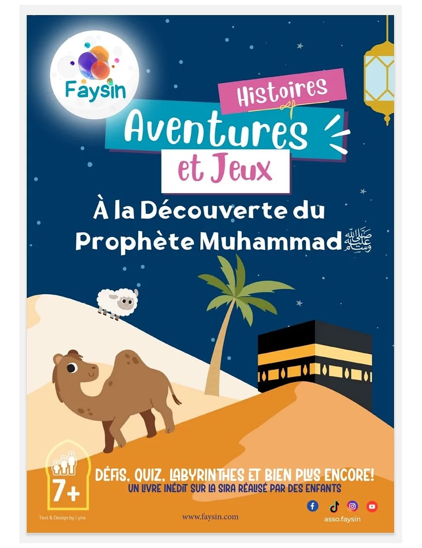 Couverture de Histoires, aventures et jeux à la découverte du Prophète Muhammad